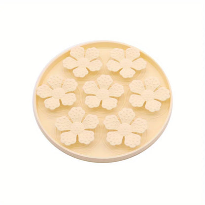 Silicone Pet Slow Feeder Mat Dog Feeding Dishes Dog Licking Mat with Suction Cups Anti-choking Slow Feeding Pads Bowl Dishware