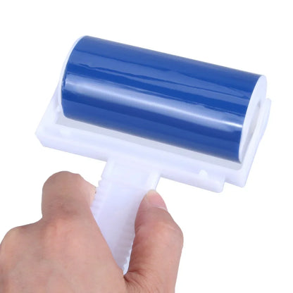 Washable Clothes Hair Sticky Roller Reusable Portable Home Clean Pet Hair Remover Sticky Roller Carpet Bed Sofa Dust Collector